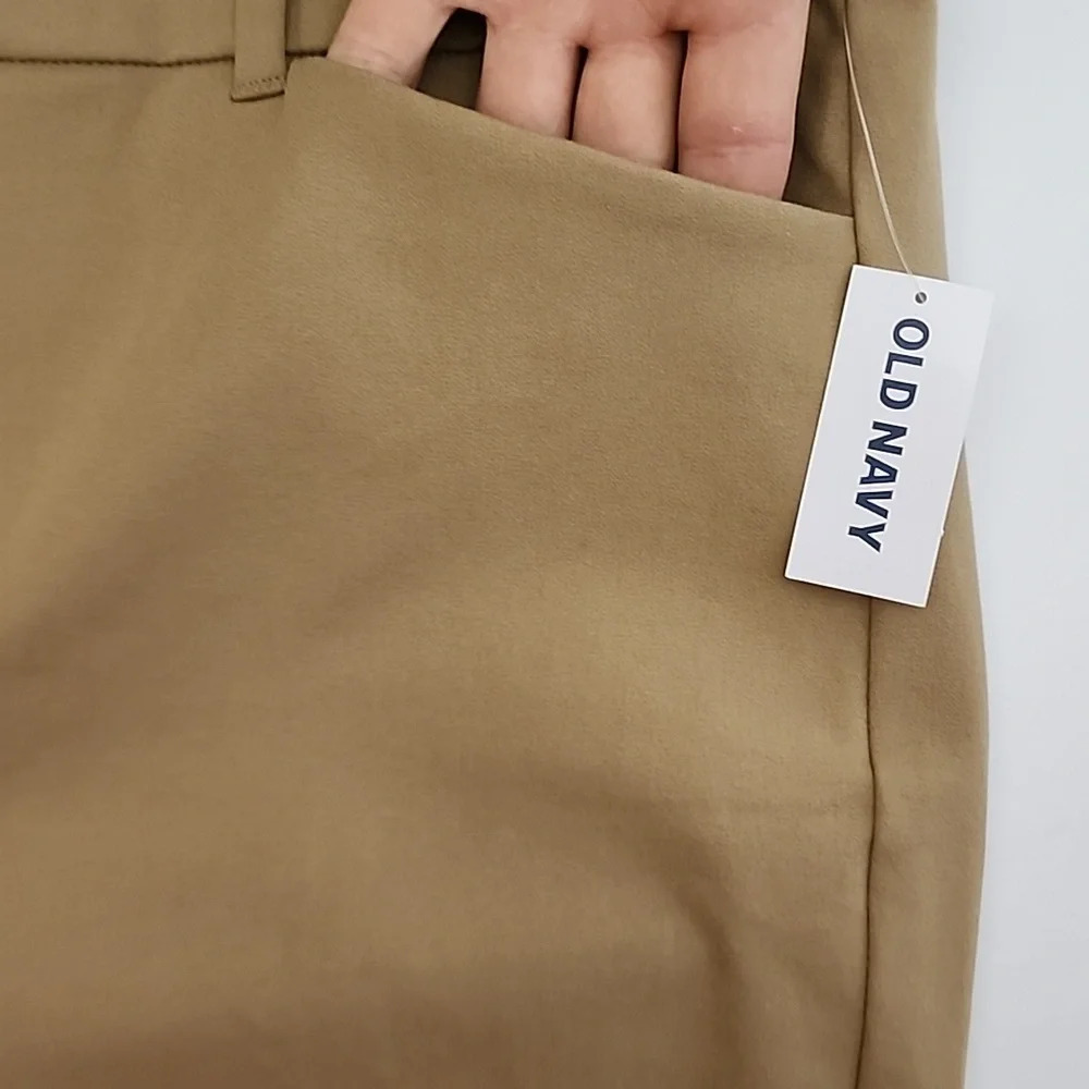 Old Navy Women's Pixie Skinny High-Rise Ankle Pant Tan Never Fade Size 16 - Picture 4 of 14